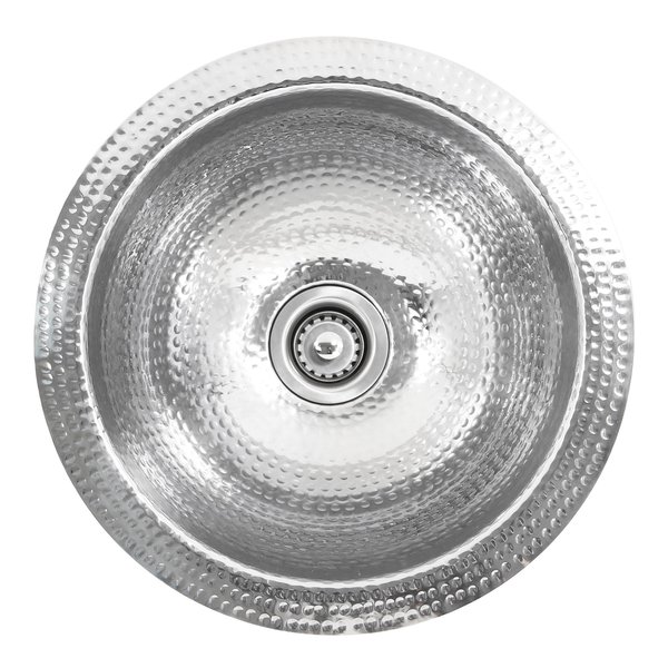 Nantucket Sinks 13" W x 13" L x 5.25" H, Stainless Steel ROS